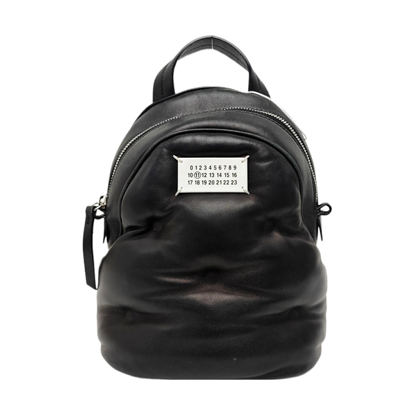 Leather Backpack Black