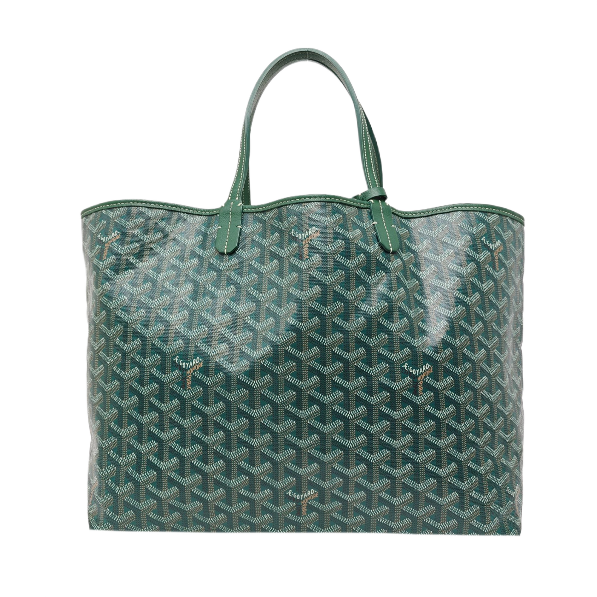 Saint Louis PM Coated Canvas Green