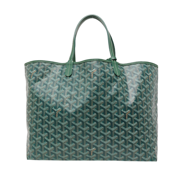 Saint Louis PM Coated Canvas Green