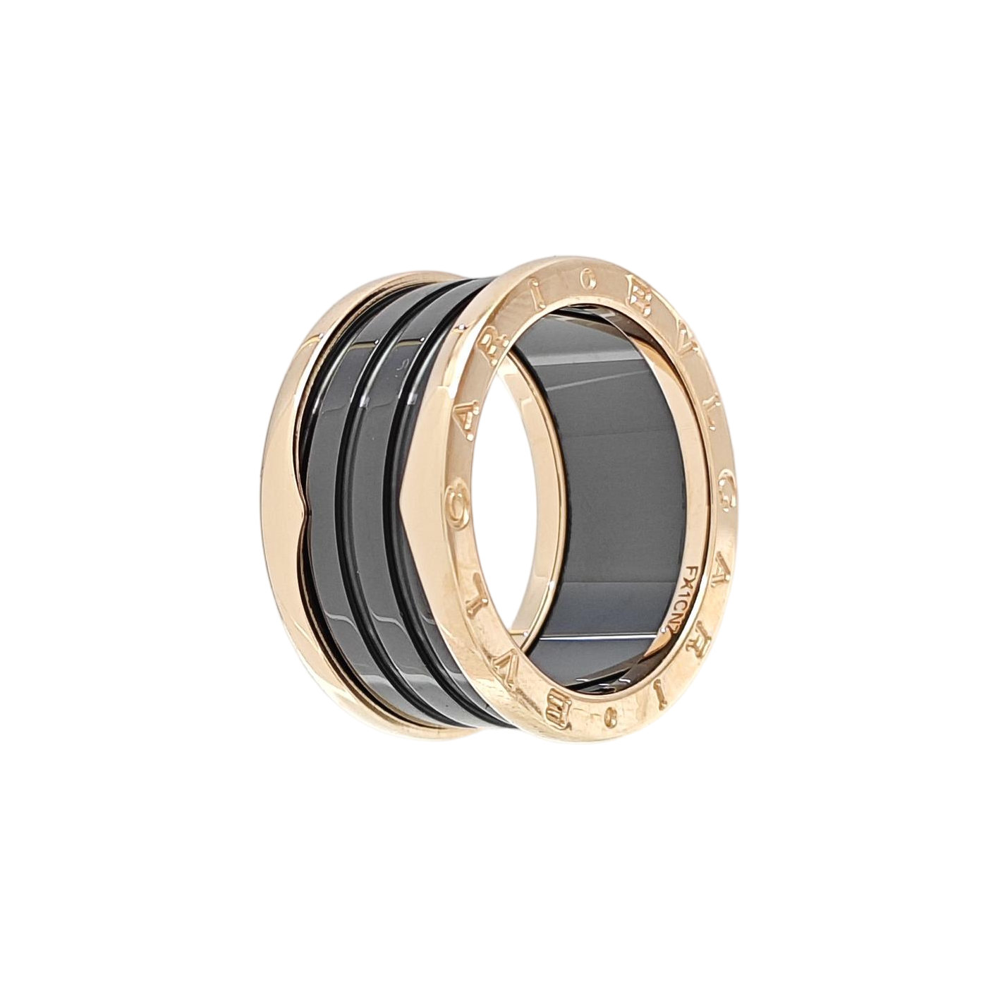 B.ZERO1 18k Rose Gold Ring EU 60