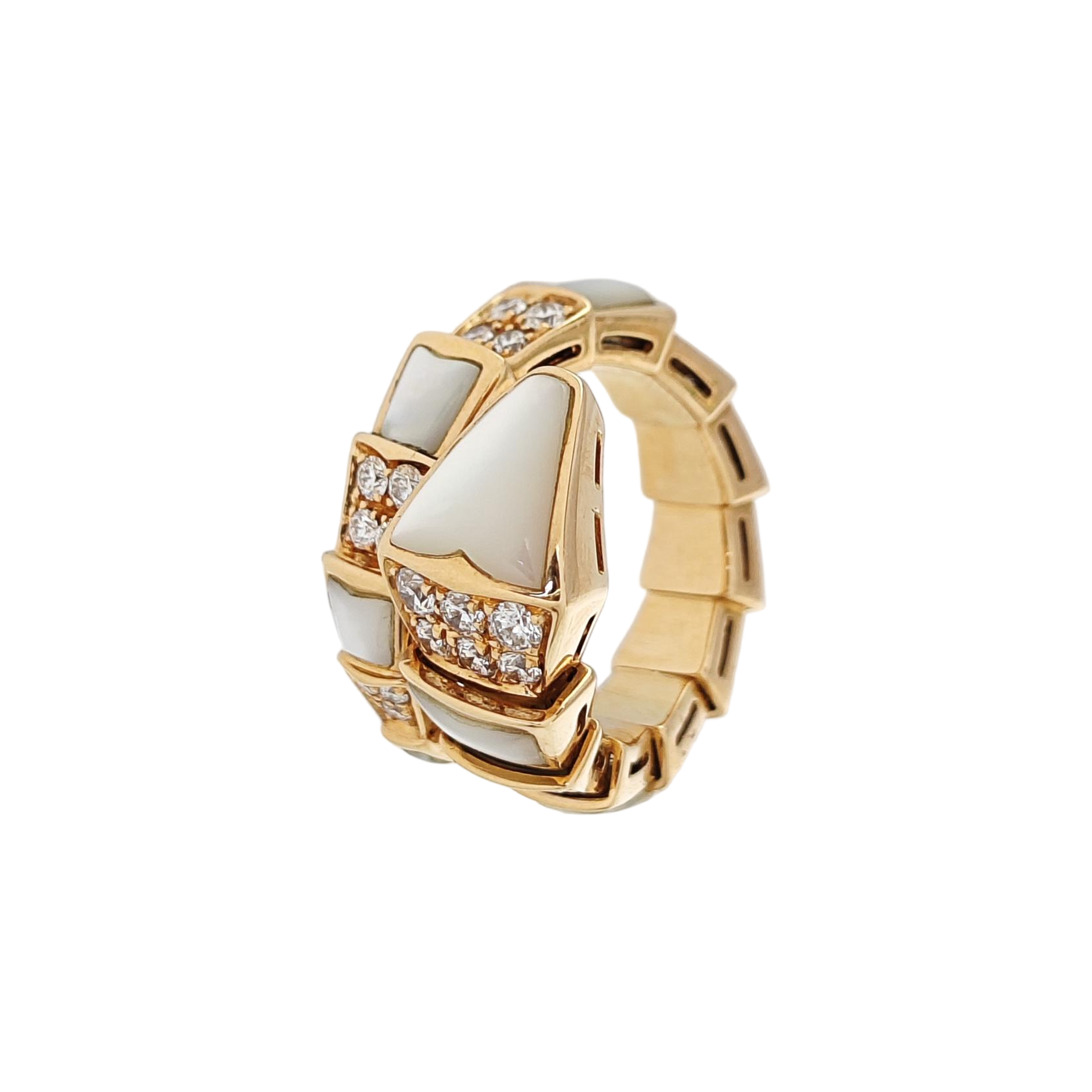 SERPENTI 18k Rose Gold Ring EU 48