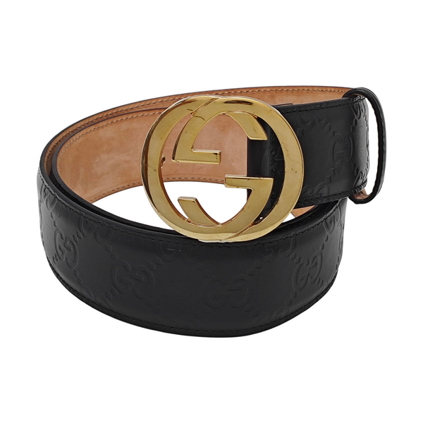 Leather Belt Black