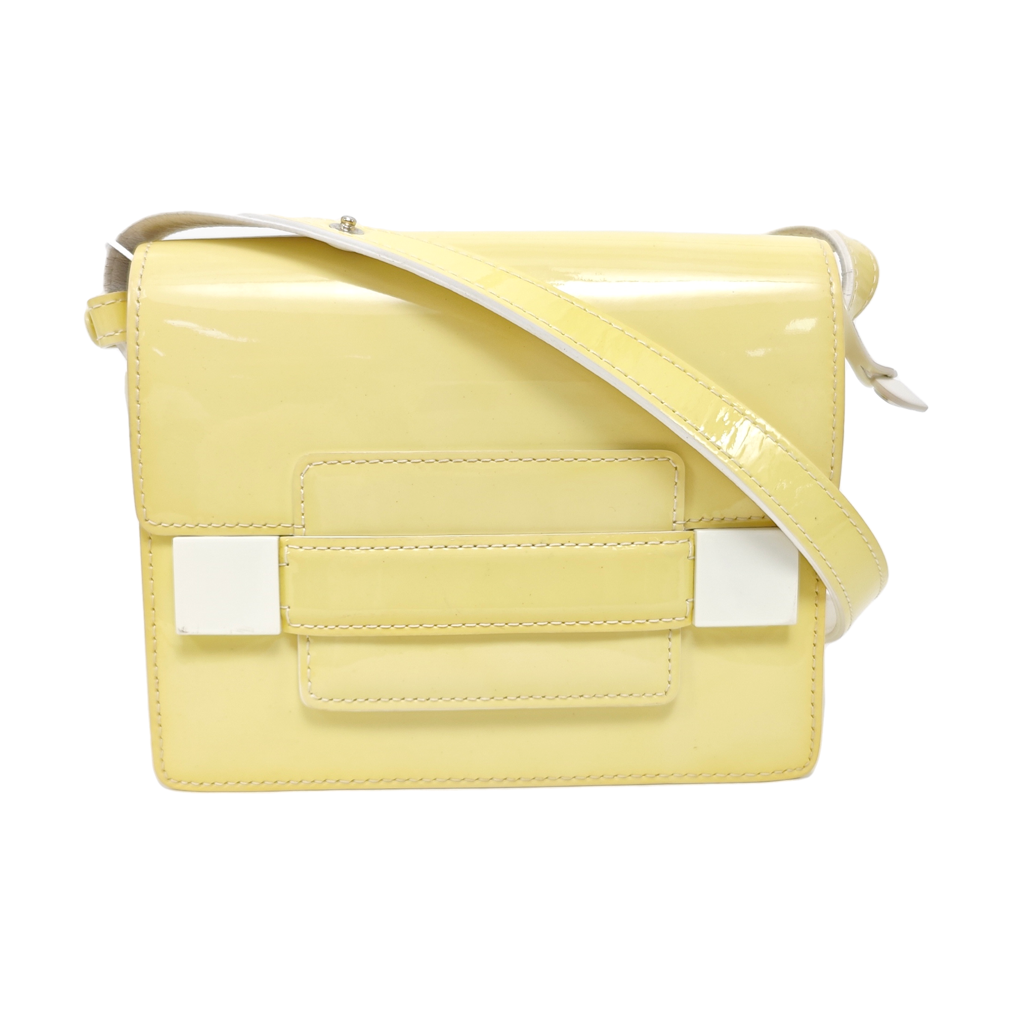 Madame Patent Leather Yellow
