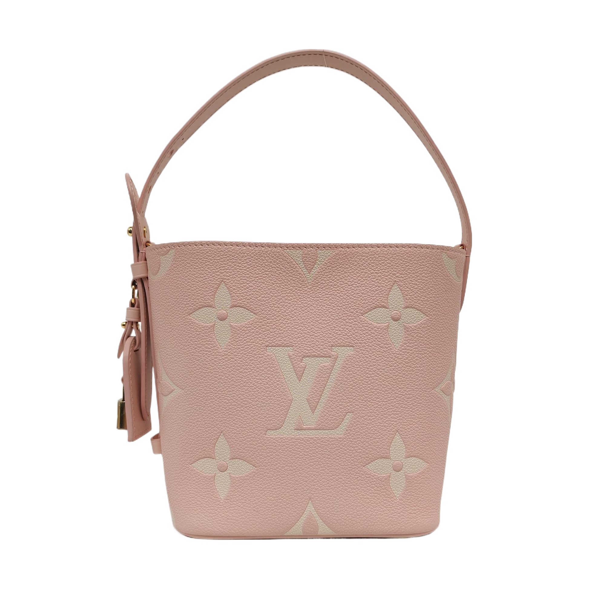 ALL IN BB Monogram Calfskin Pink
