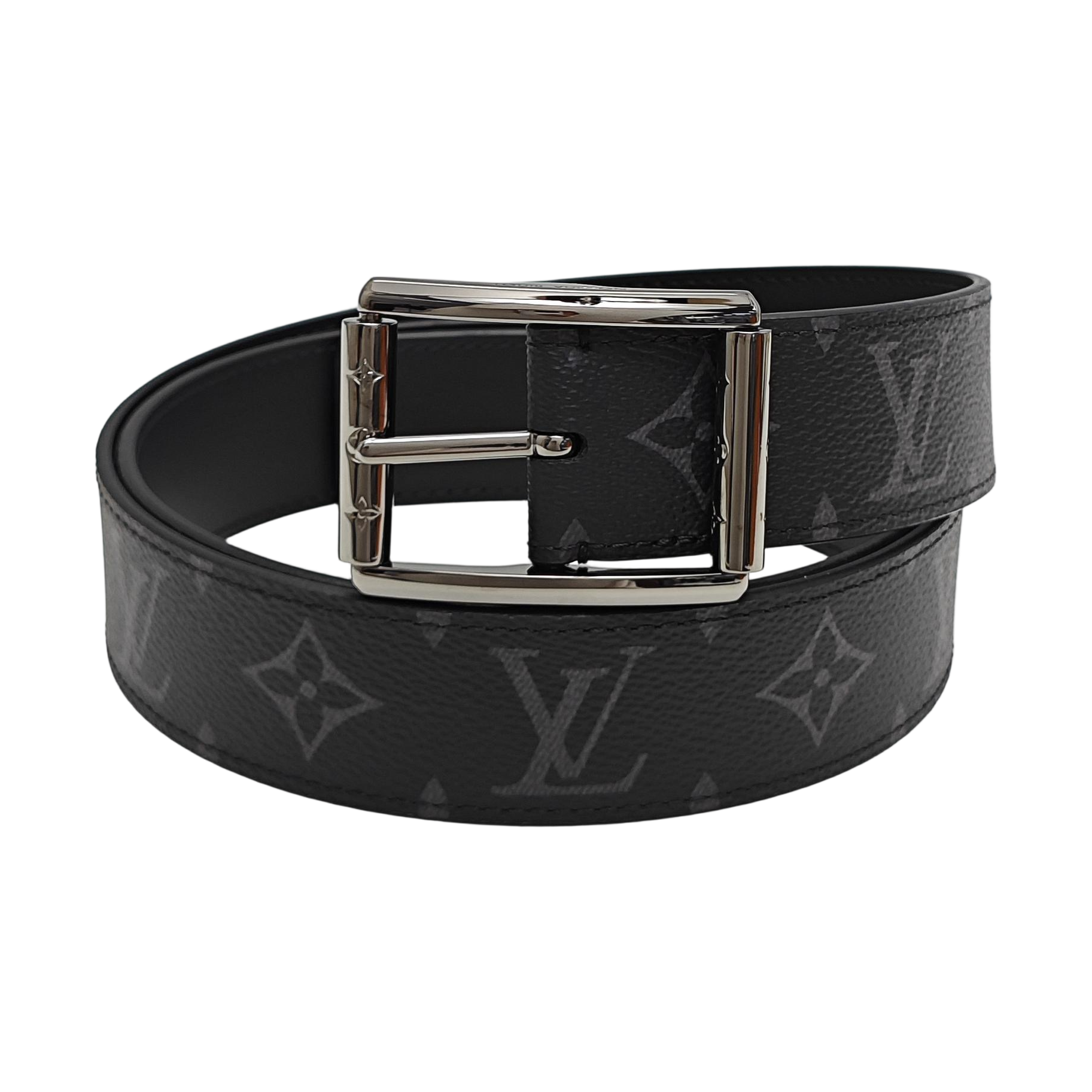 Coated Canvas Belt Black