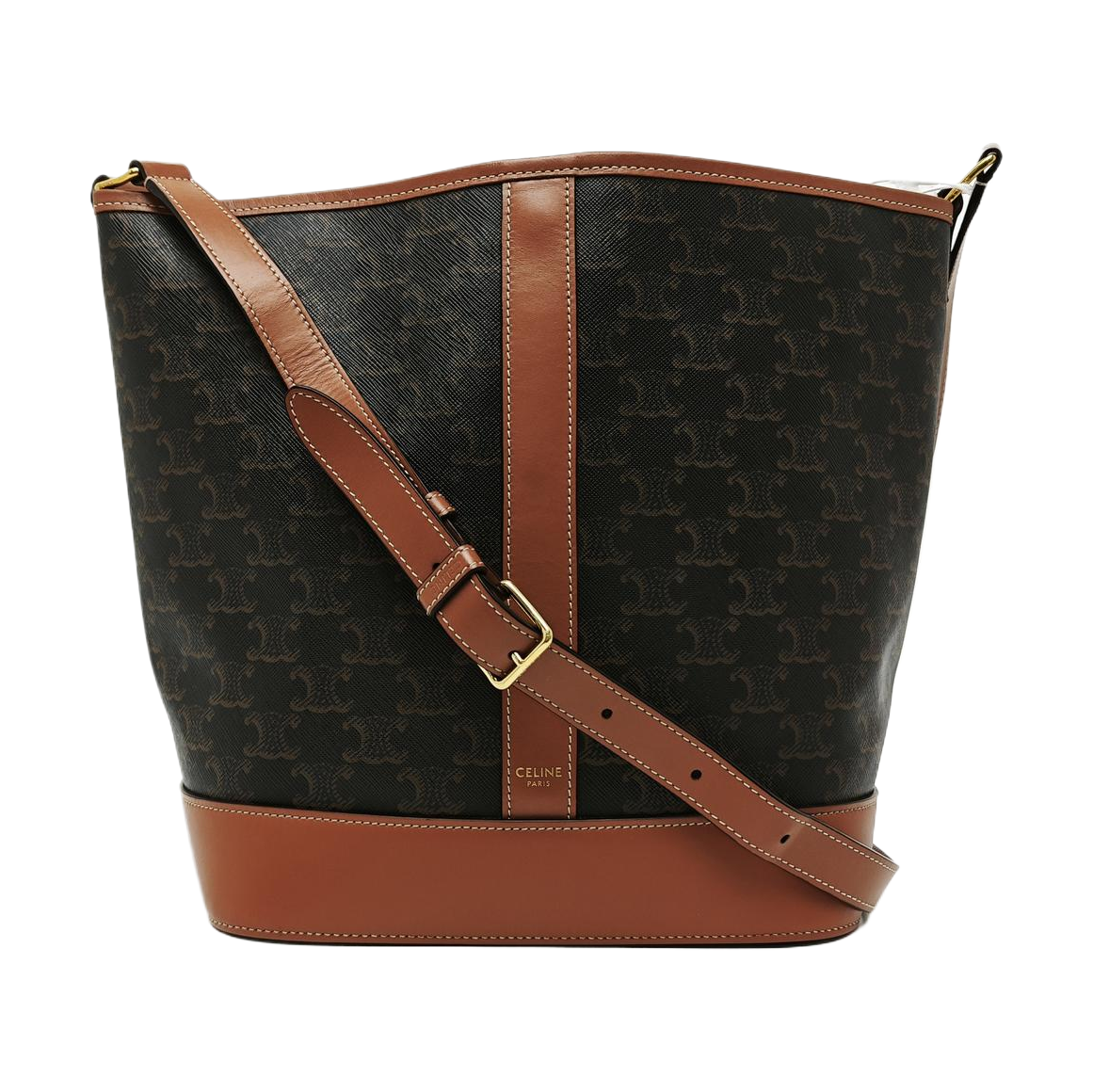 TRIOMPHE CANVAS Medium Coated Canvas Brown