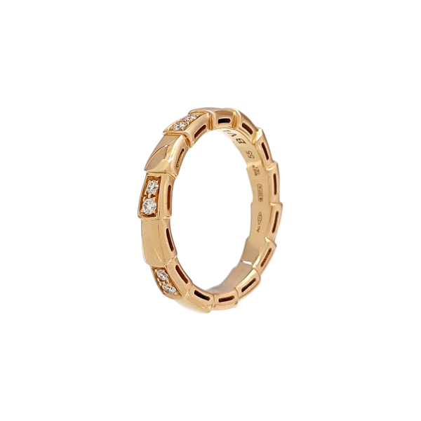 SERPENTI 18k Rose Gold Ring EU 55