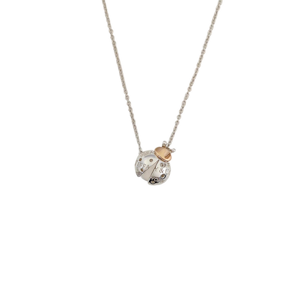 Return To Tiffany Love Bugs 925 Sterling Silver Necklace