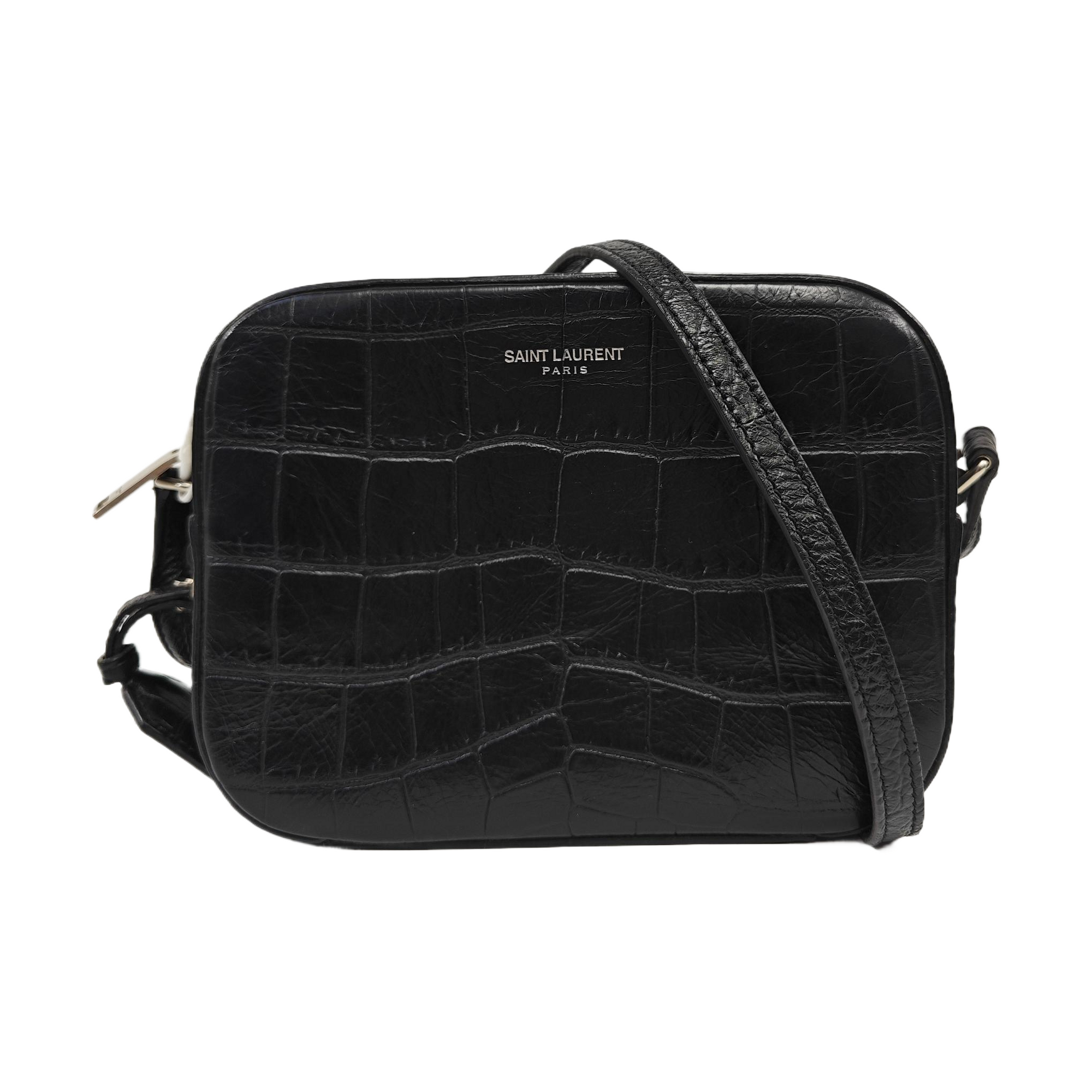Calfskin Shoulder Bag Black