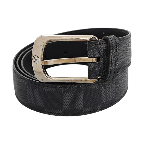 Coated Canvas Belt Black
