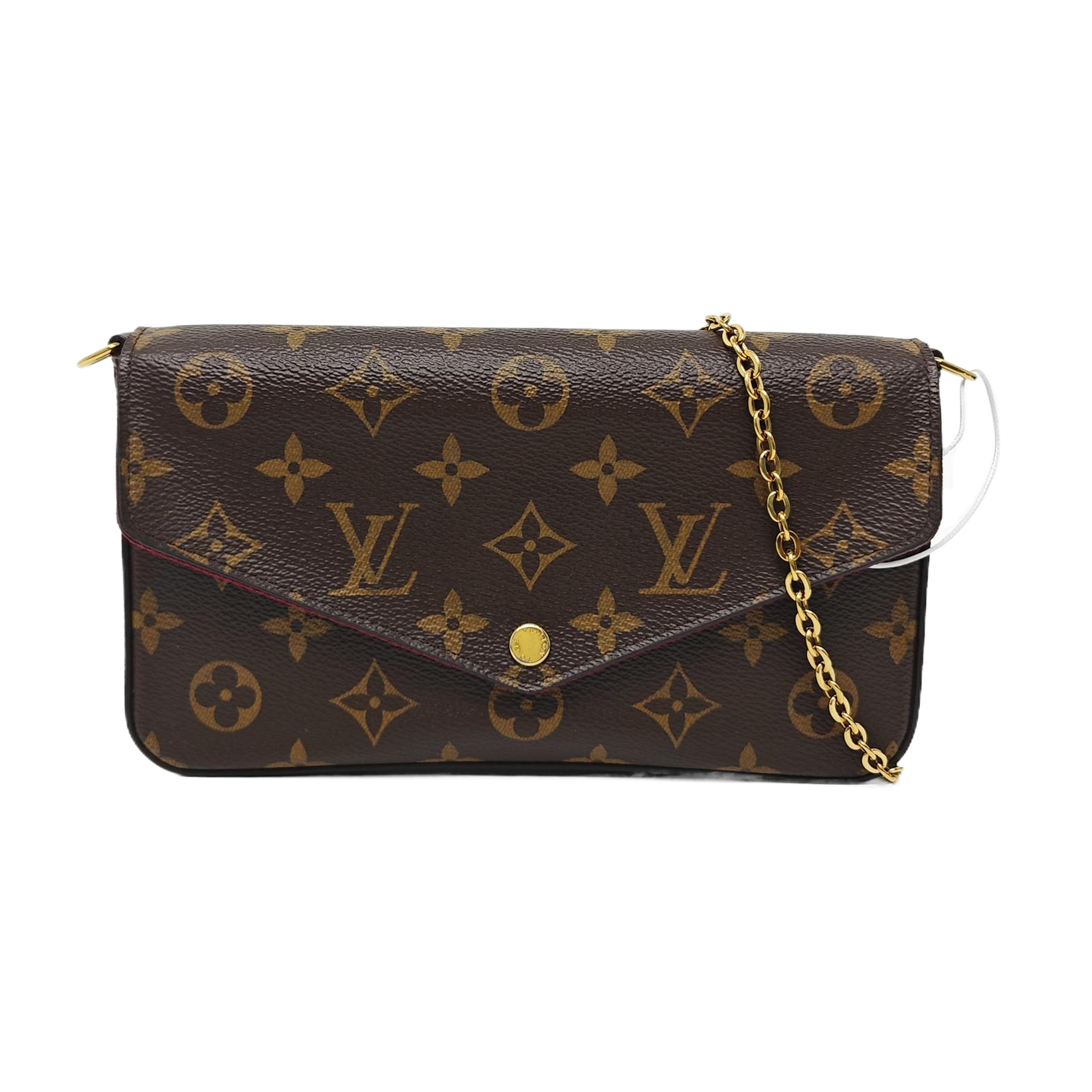 FÉLICIE Monogram Coated Canvas Brown