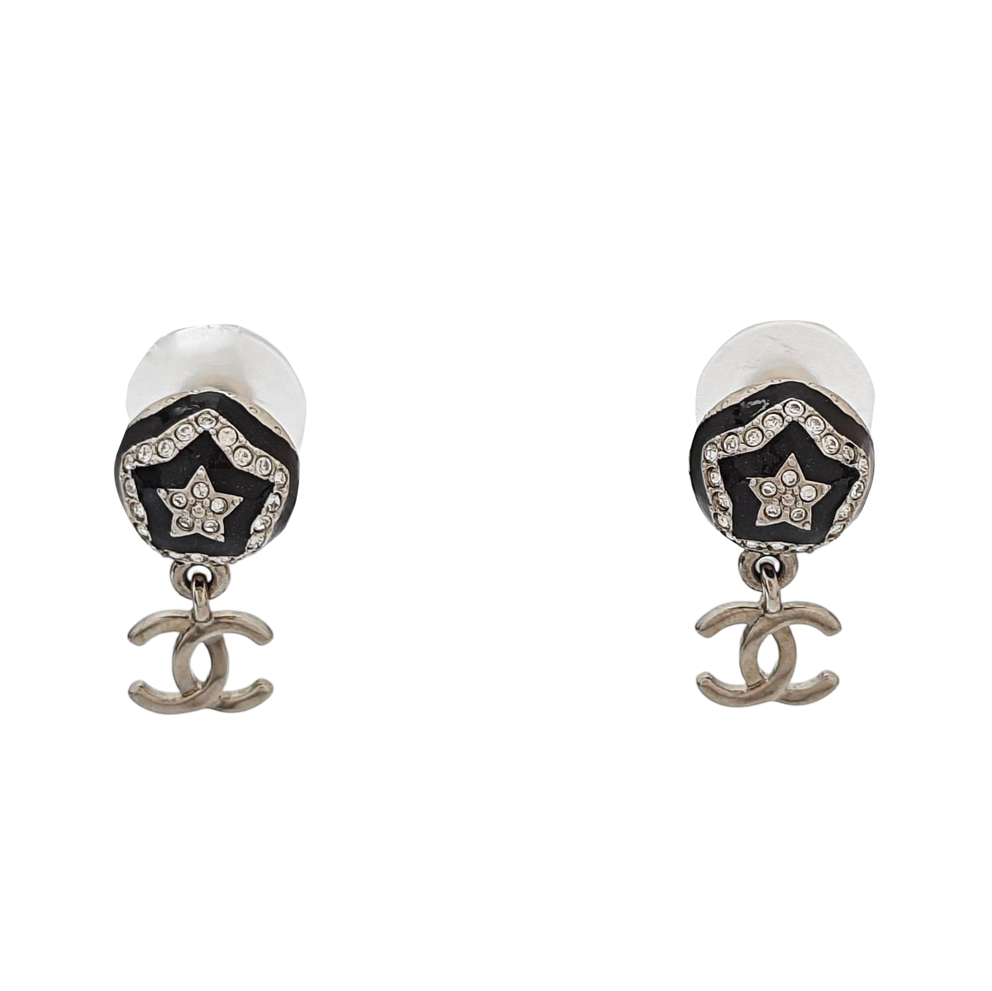 Metal Silver Stud Earrings