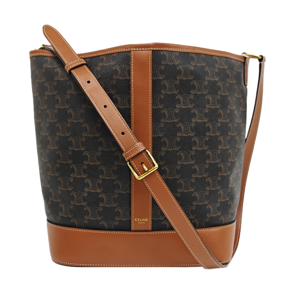 TRIOMPHE CANVAS Medium Coated Canvas Brown