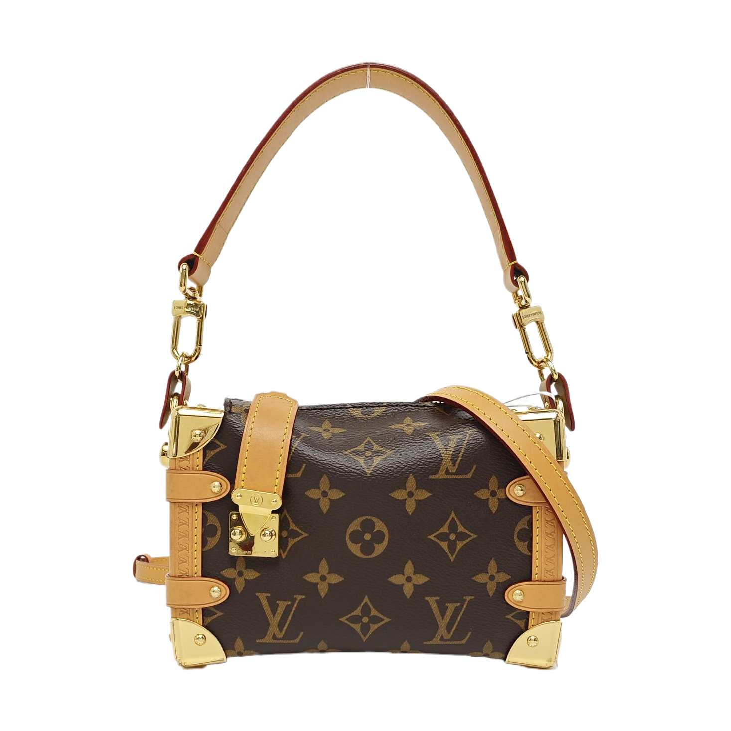 SIDE TRUNK PM Monogram Coated Canvas Brown