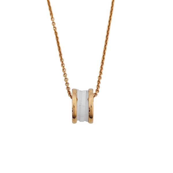 B.ZERO1 18k Rose Gold Necklace