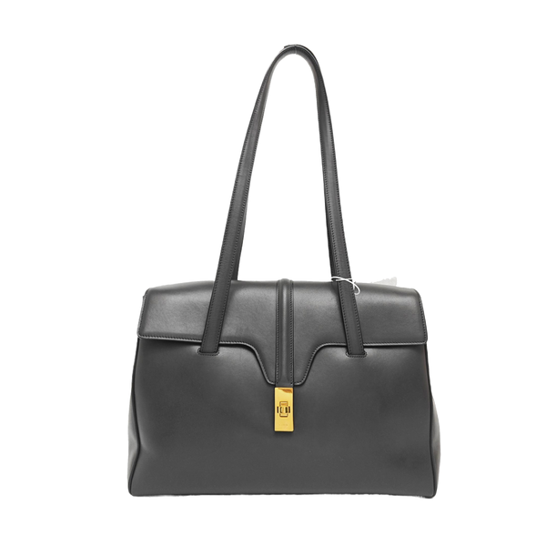 16 Medium Calfskin Gray