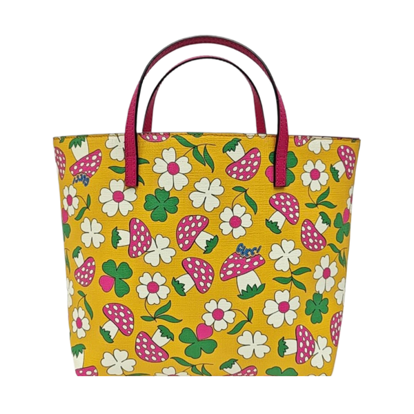 GG Imprime Coated Canvas Yellow