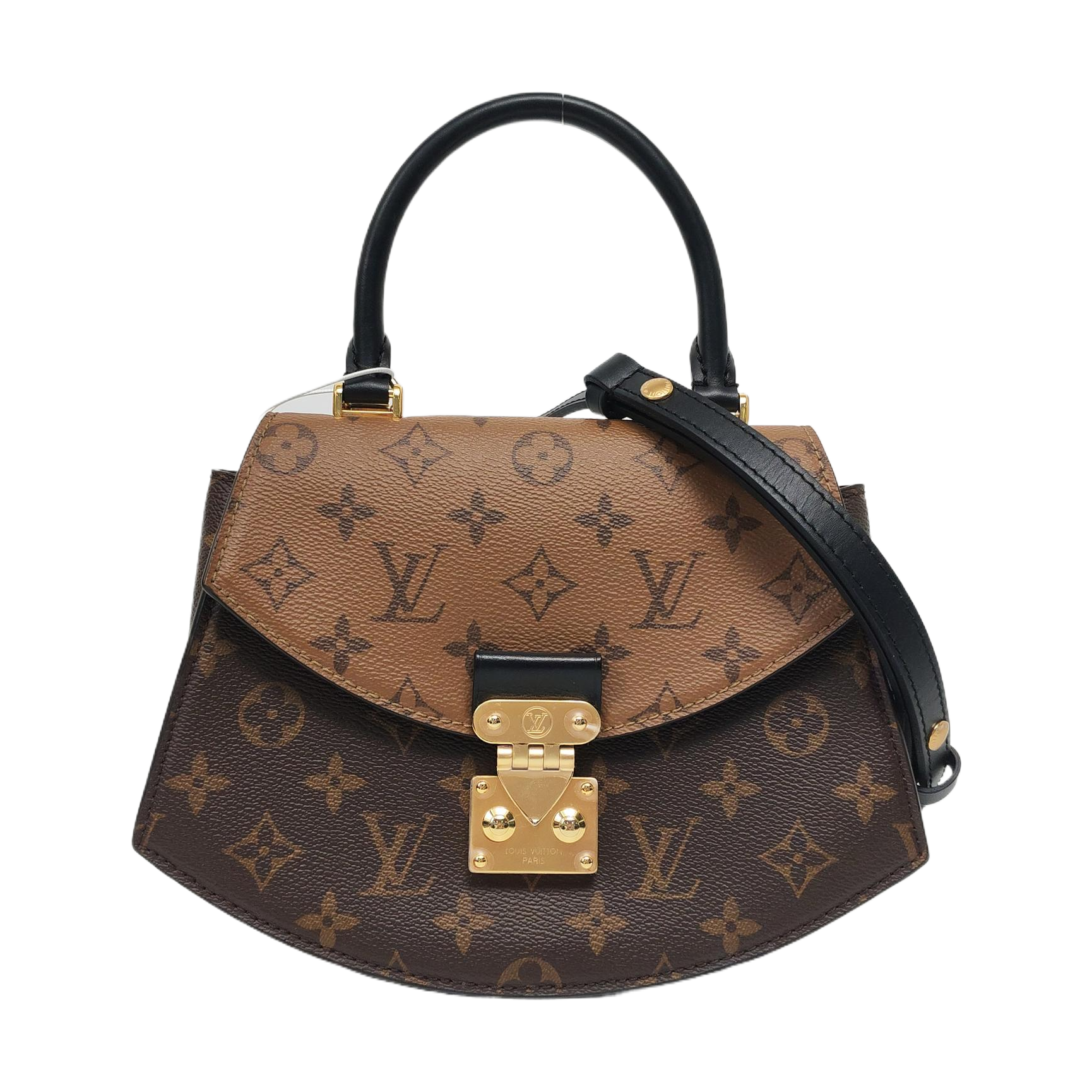 EDEN Monogram Coated Canvas Brown