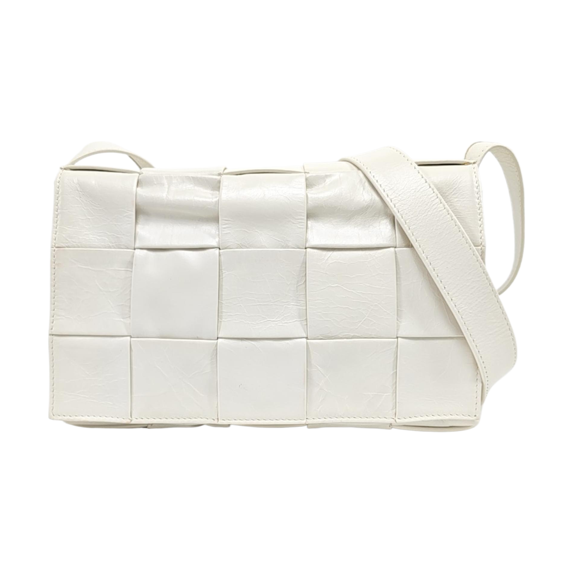 Cassette Medium Calfskin White
