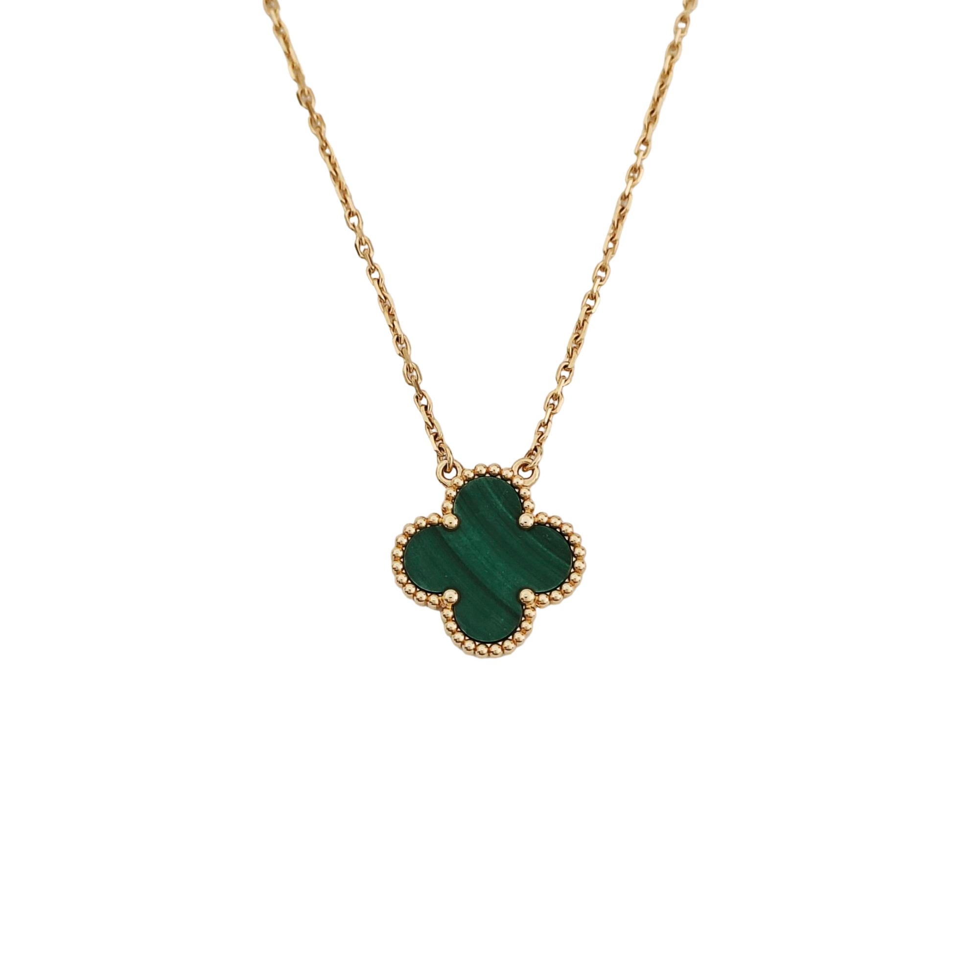 Vintage Alhambra 18k Gold Necklace