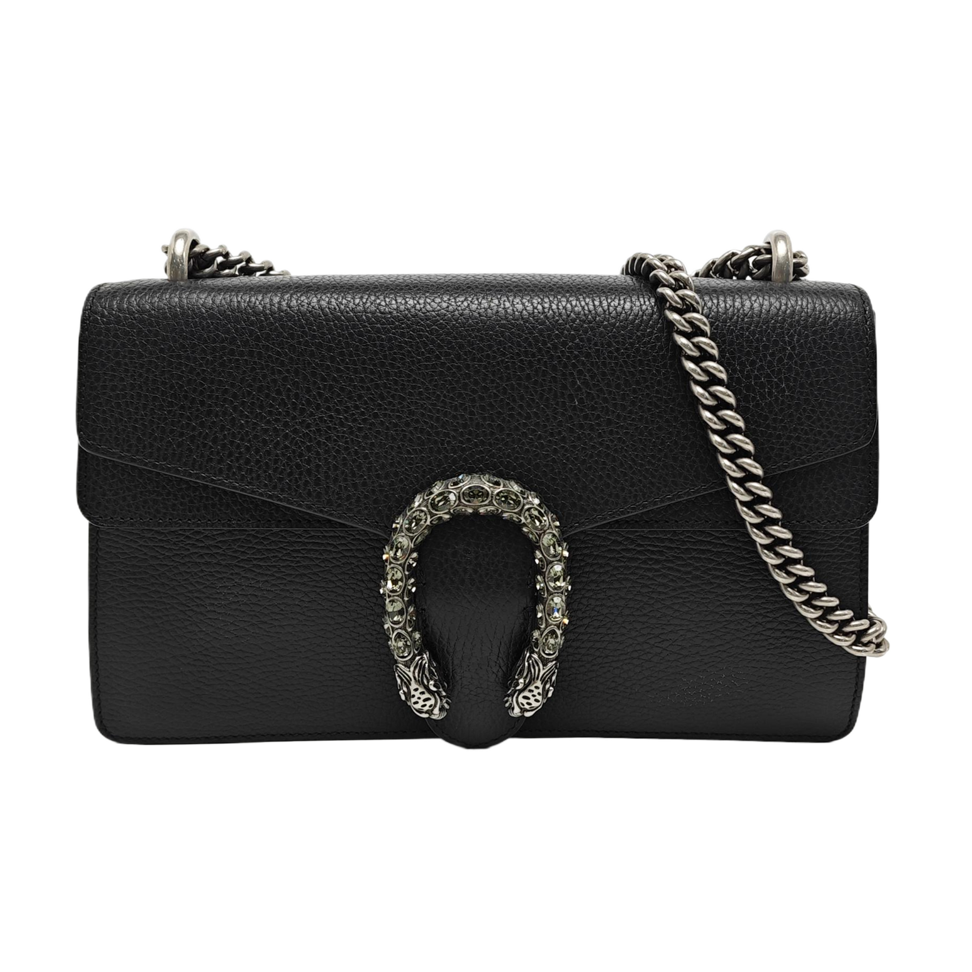 Authenticated pre-owned  Dionysus Small Calfskin Black - Shoulder Bag at Looply