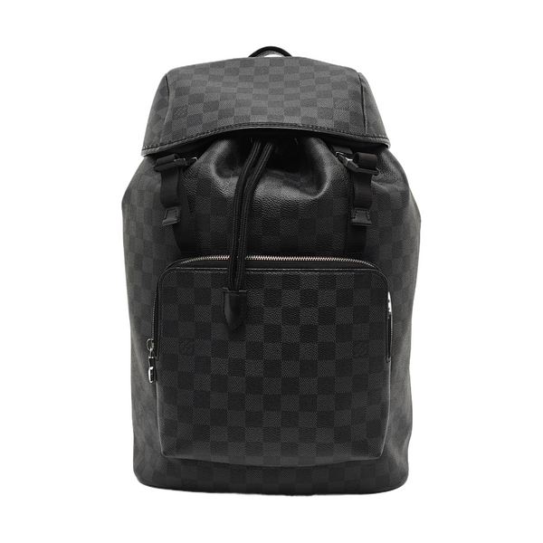ZACK Damier Graphite Coated Canvas Gray