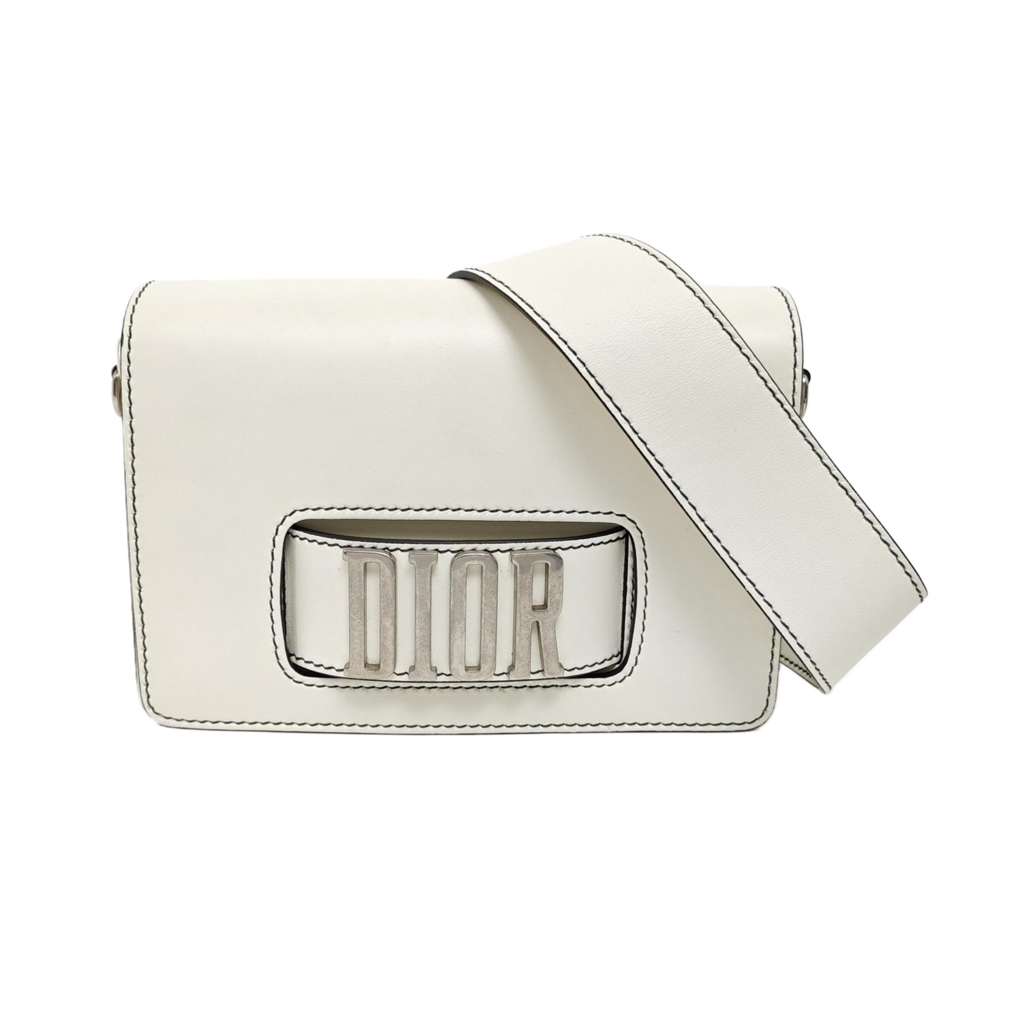 J'adior Calfskin White