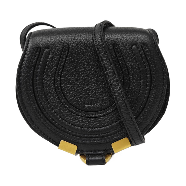 Marcie Super Mini Quilted Calfskin Black