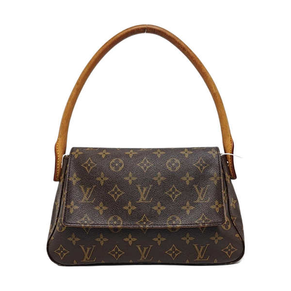 LOOPING PM Monogram Coated Canvas Brown