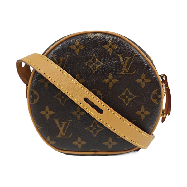 BOITE CHAPEAU PM Monogram Coated Canvas Brown