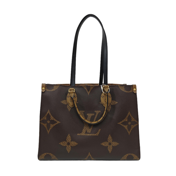 ONTHEGO MM Monogram Coated Canvas Brown