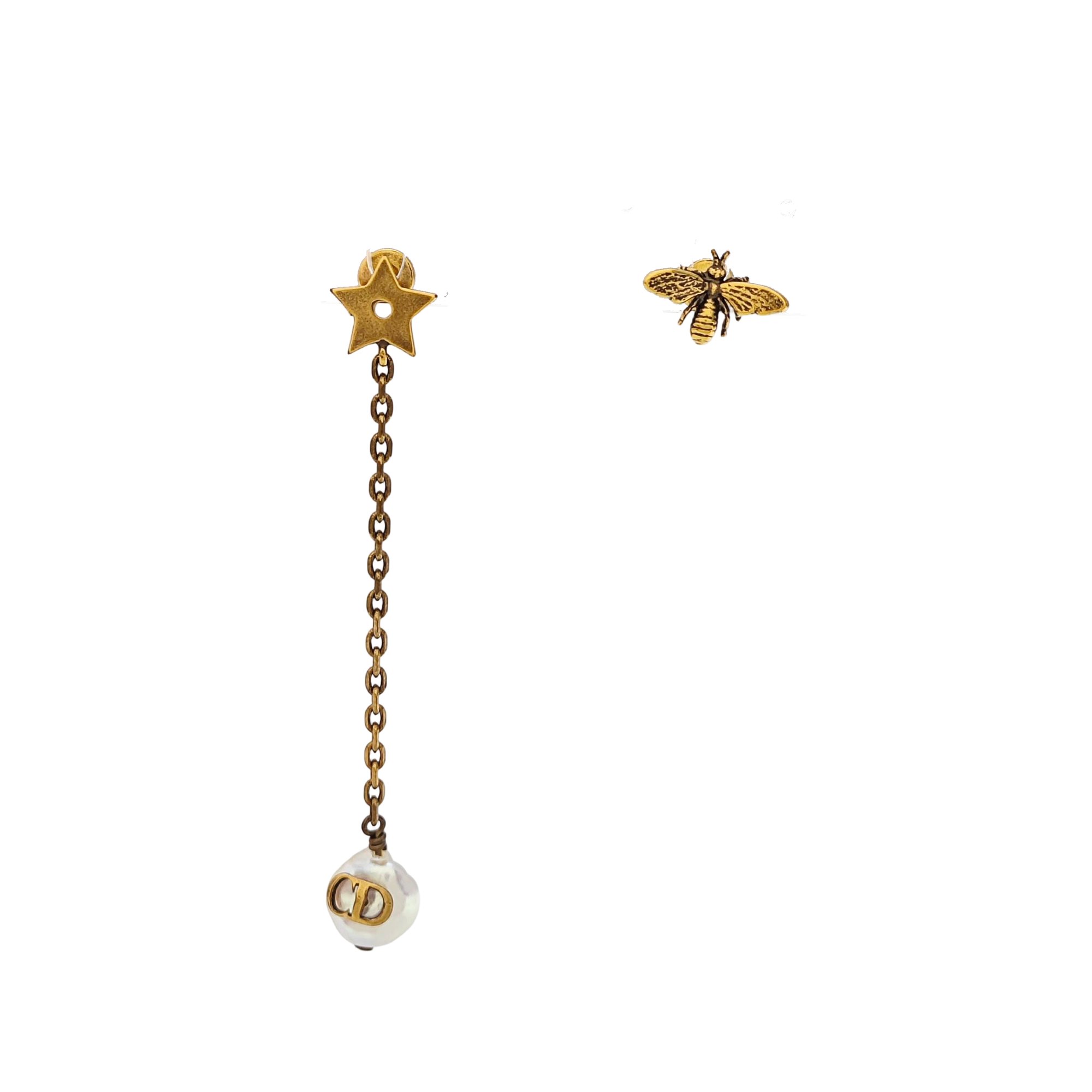 Metal Gold Earrings