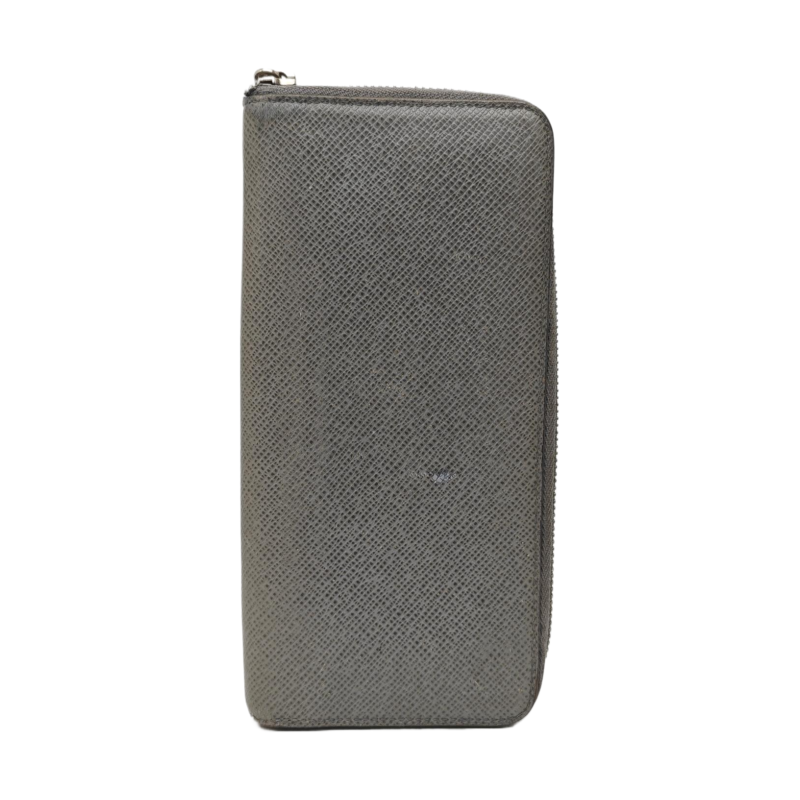 ZIPPY Calfskin Gray Wallet