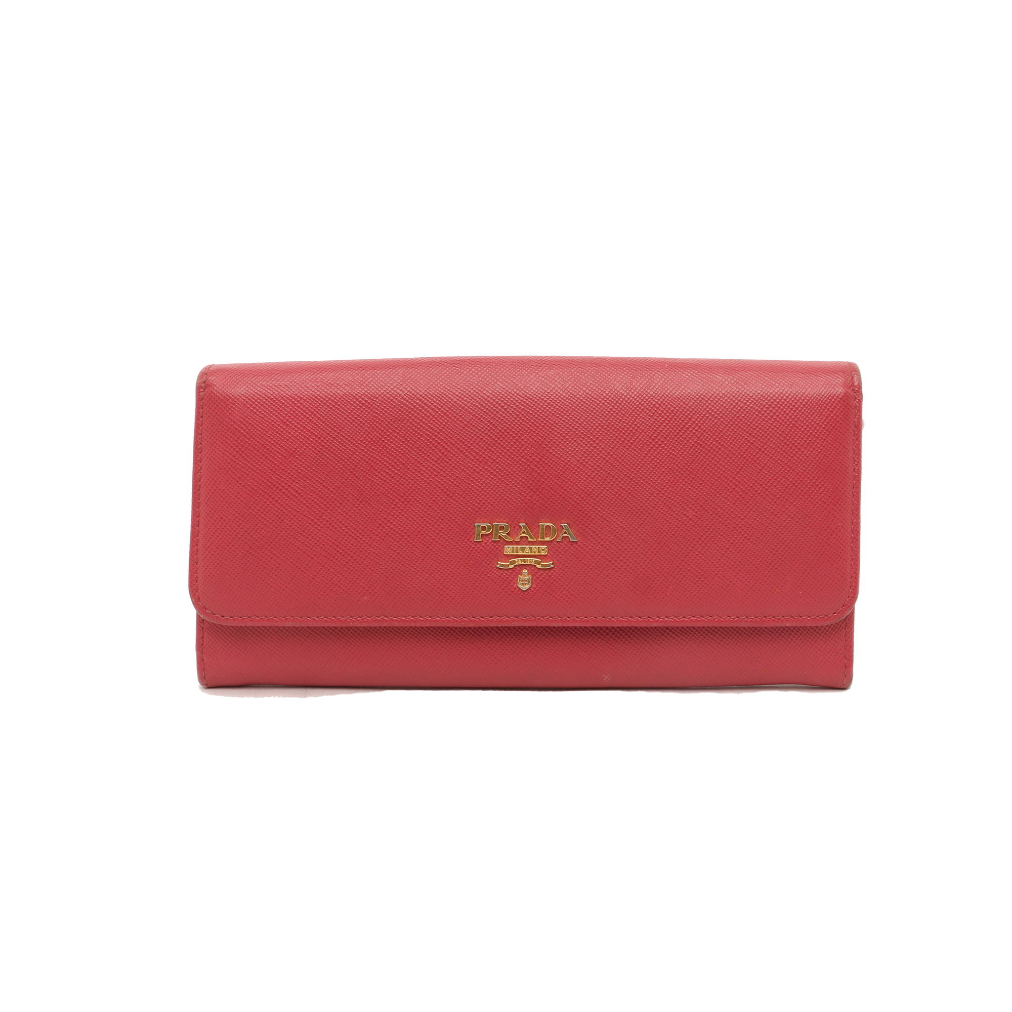 Mini Bag Saffiano Calfskin Red Wallet