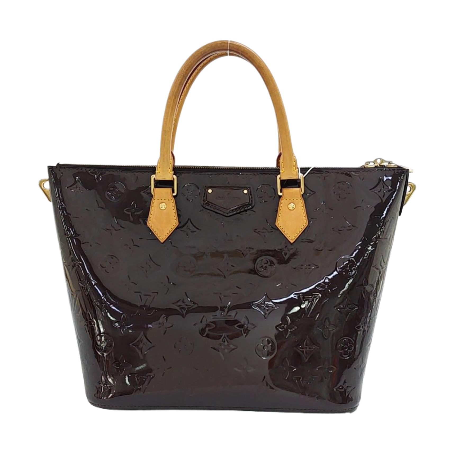 MONTEBELLO Monogram Patent Leather Red