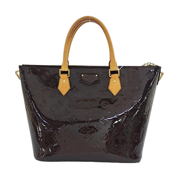 MONTEBELLO Monogram Patent Leather Red