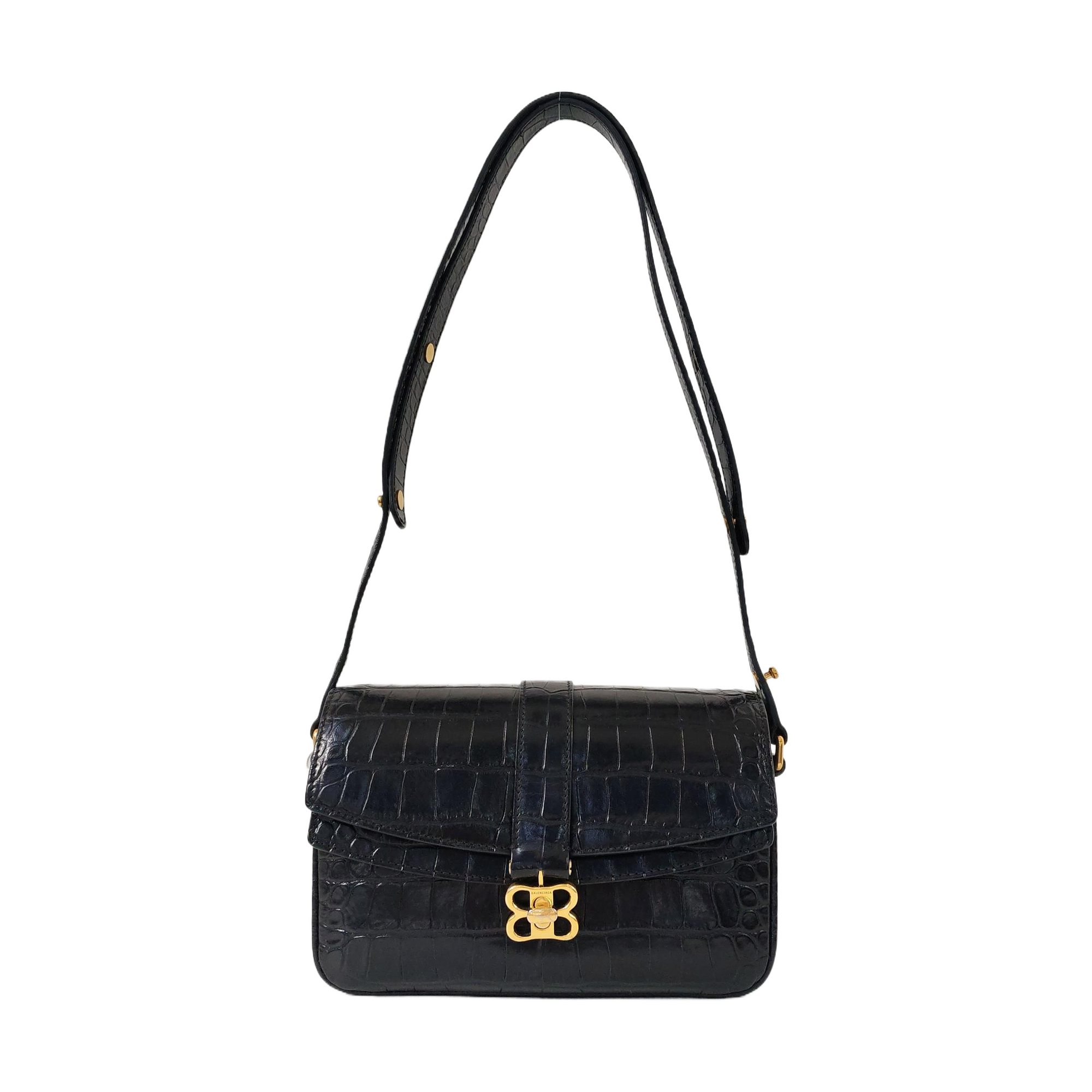 Sharp Calfskin Black