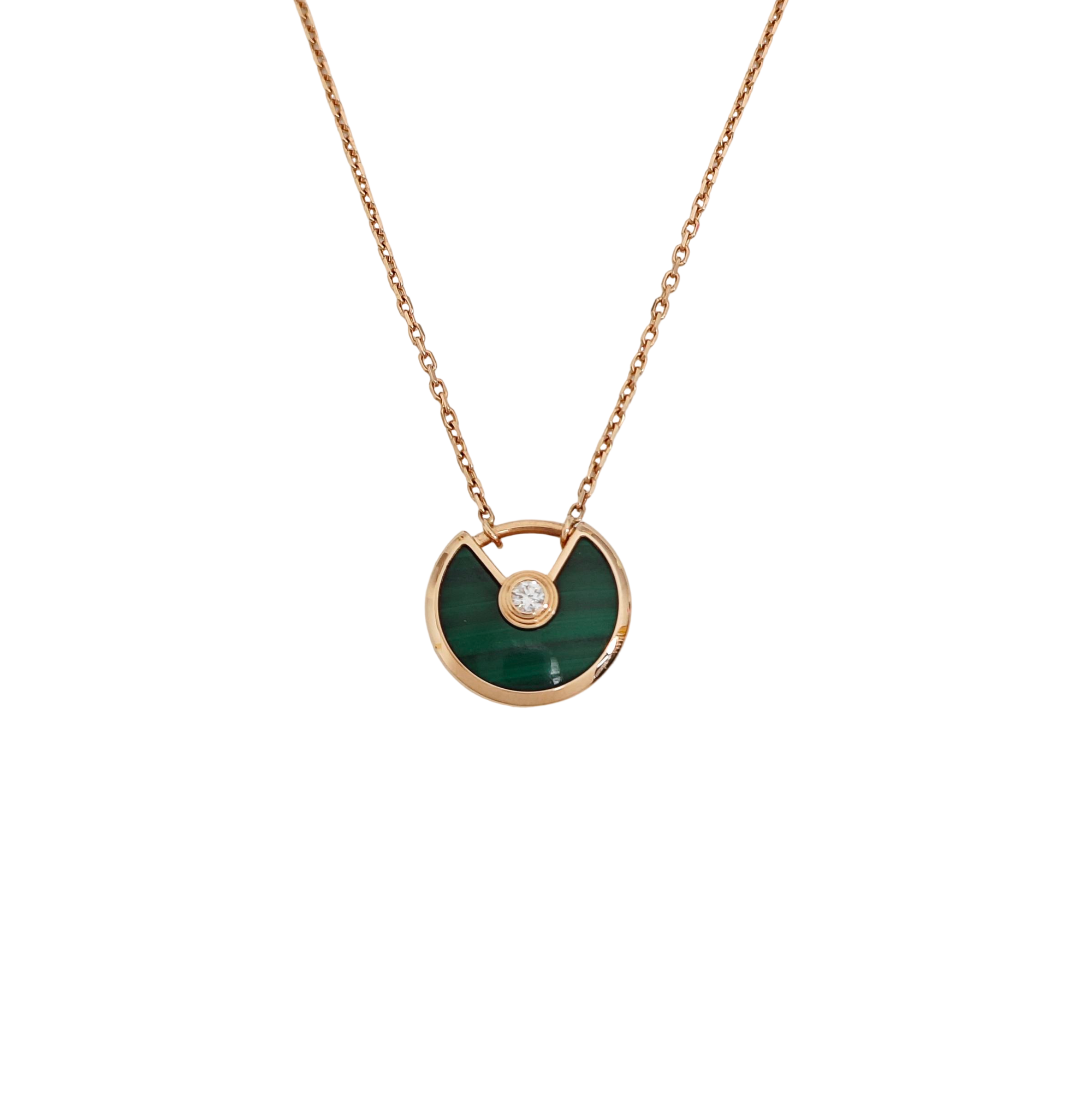 AMULETTE DE CARTIER 18k Rose Gold Necklace
