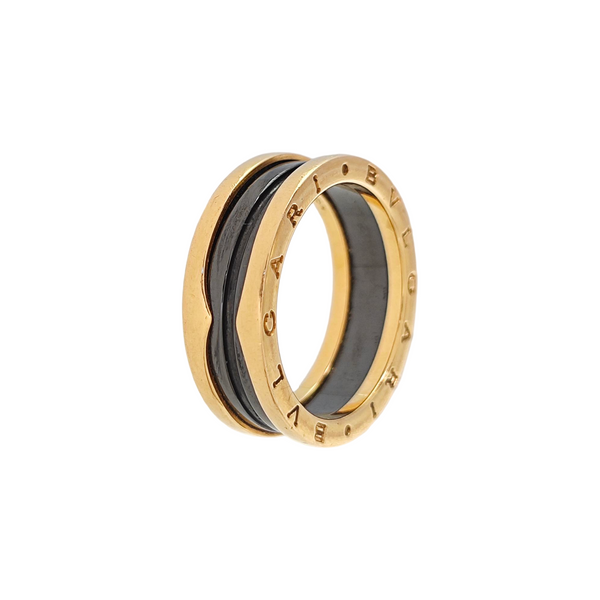 B.ZERO1 18k Rose Gold Ring EU 64