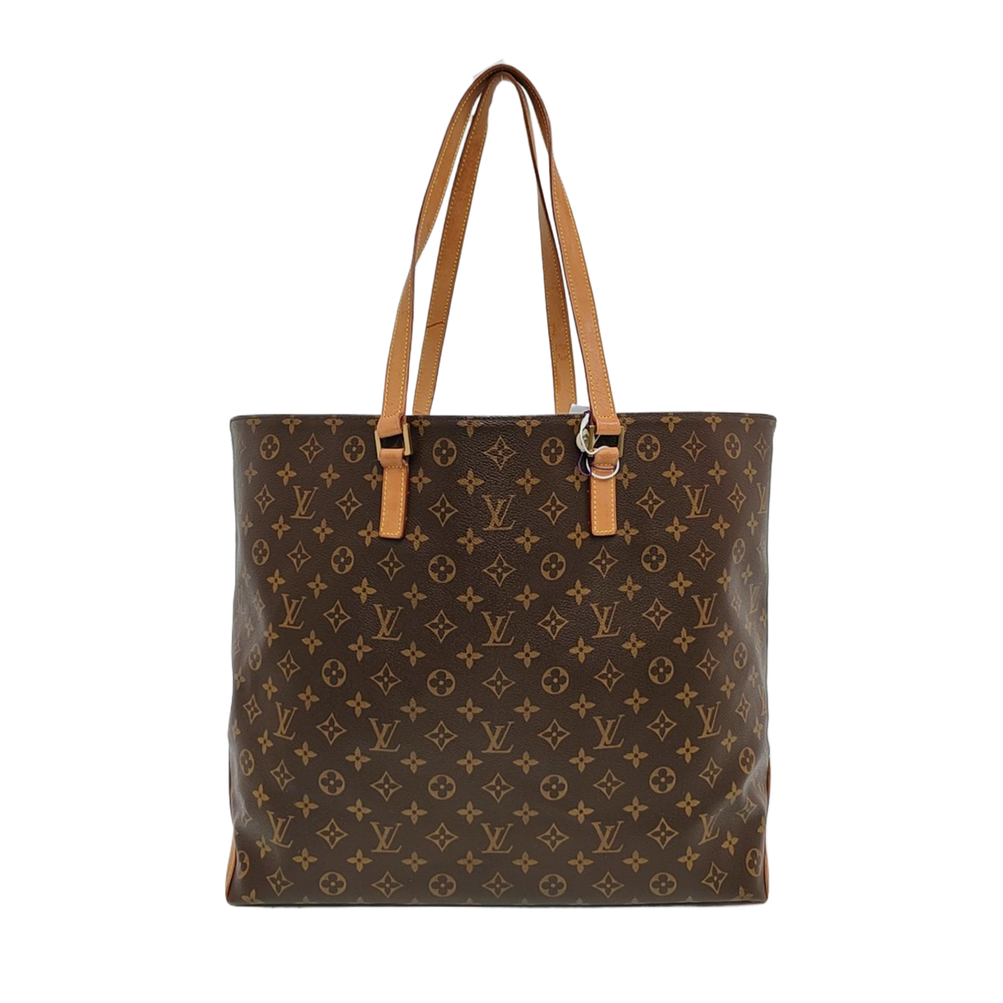 CABAS MEZZO Monogram Coated Canvas Brown