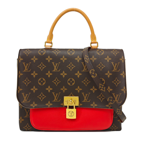 MARIGNAN Monogram Coated Canvas Brown