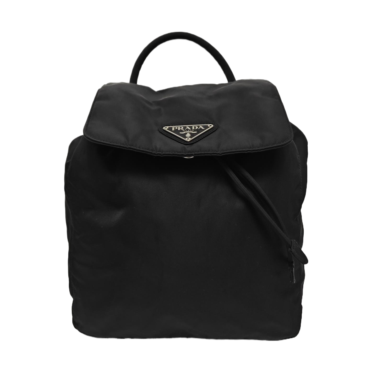 Nylon Backpack Black