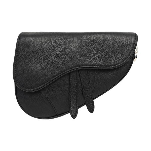 Saddle Mini Calfskin Black