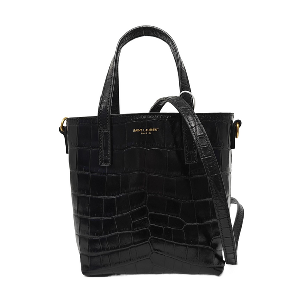 Calfskin Tote Bag Black