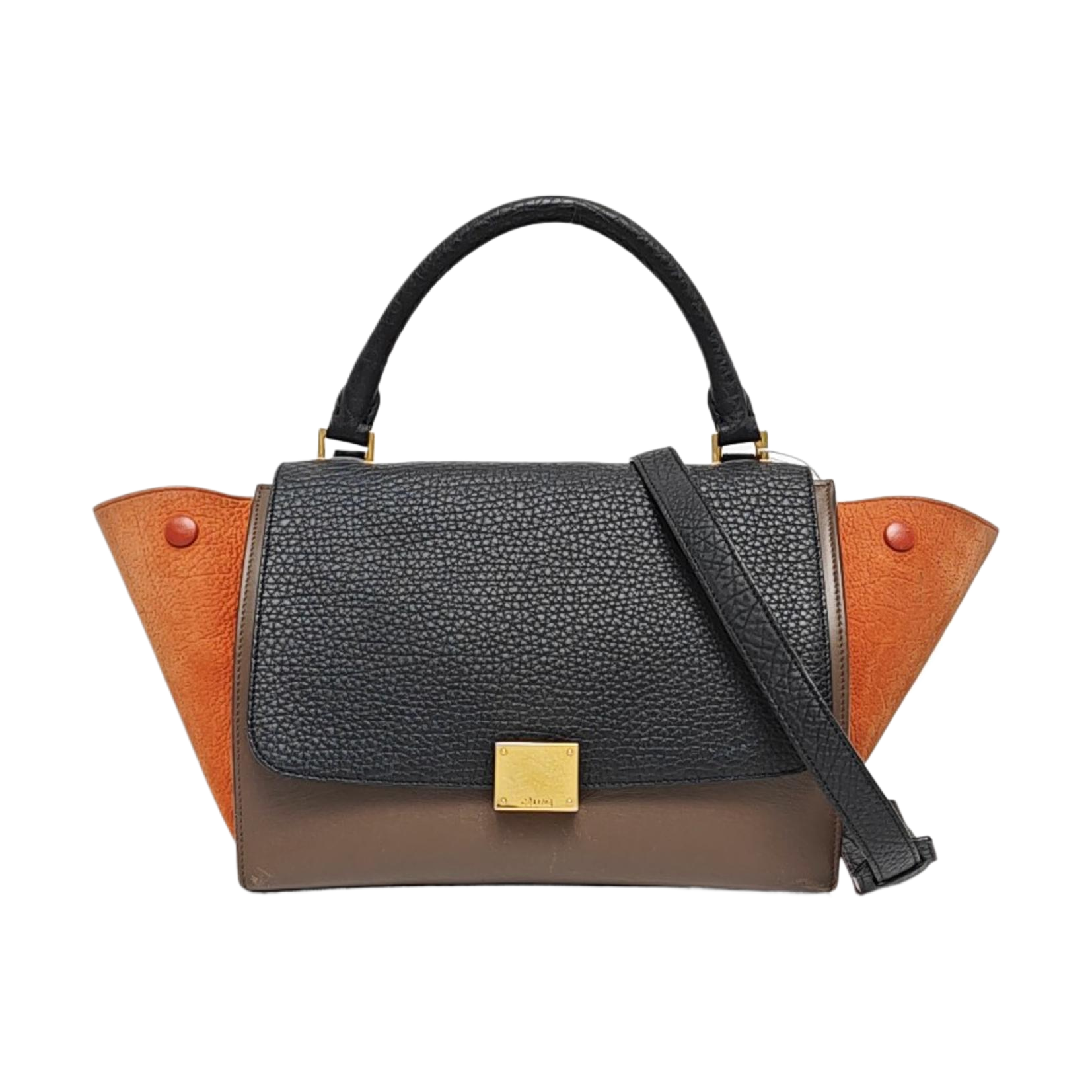 TRAPEZE Small Calfskin Multicolor