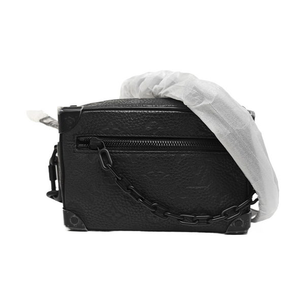 SOFT TRUNK Mini Monogram Calfskin Black