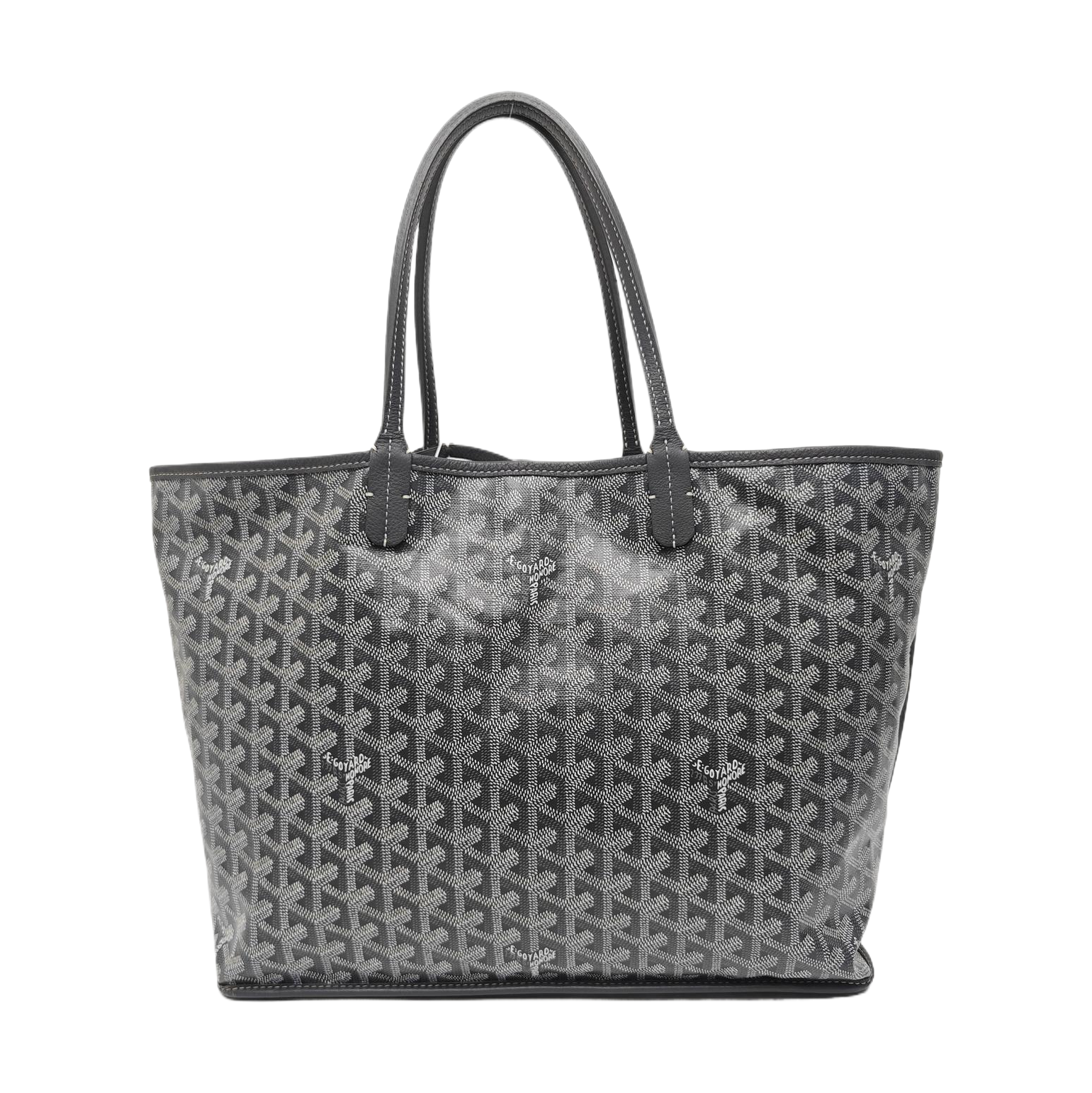 Saint Louis PM Coated Canvas Gray
