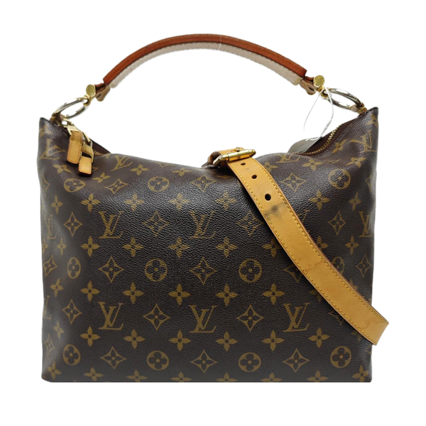 VINTAGE SULLY PM Monogram Coated Canvas Brown