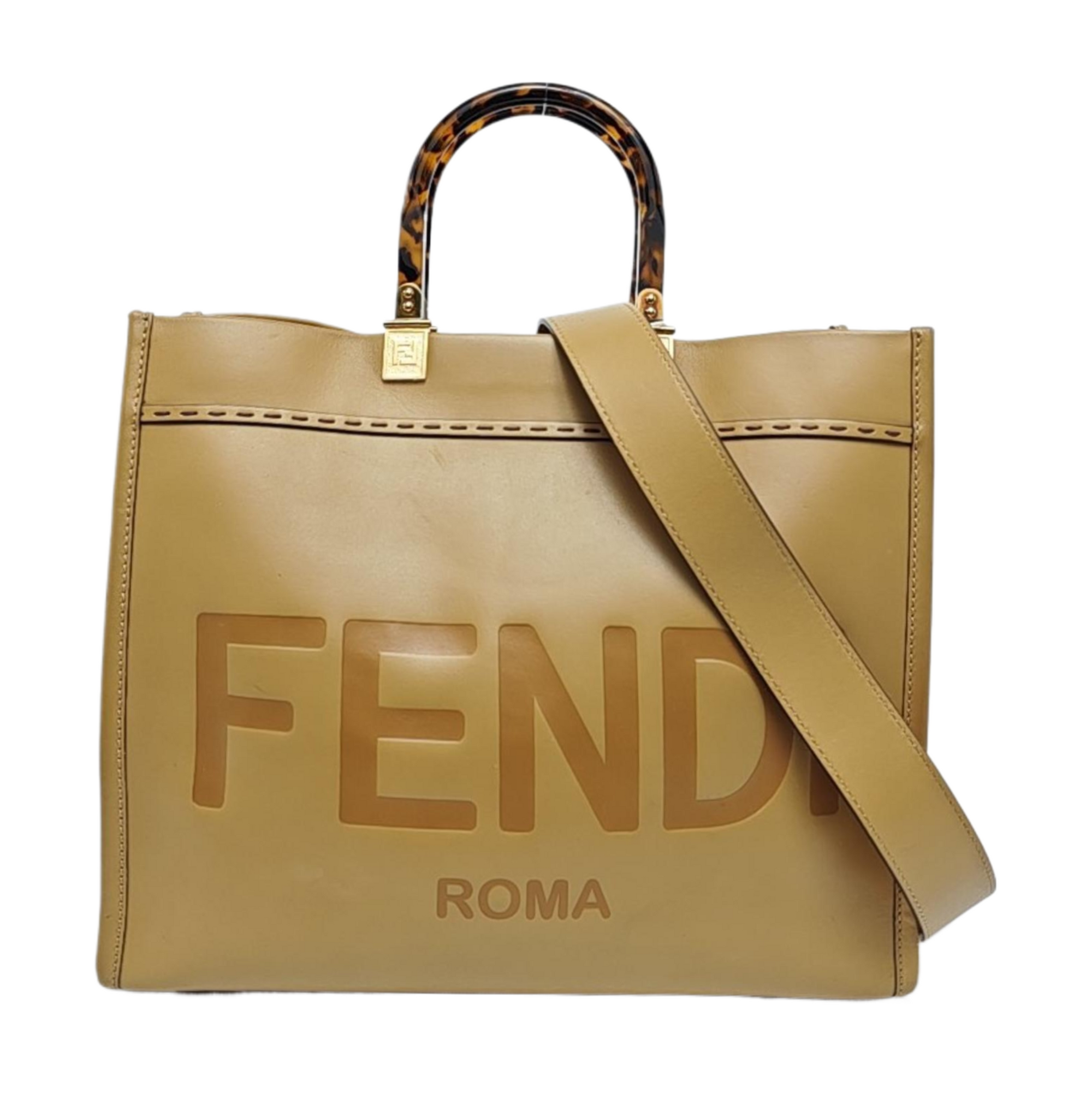 Sunshine Medium Calfskin Brown