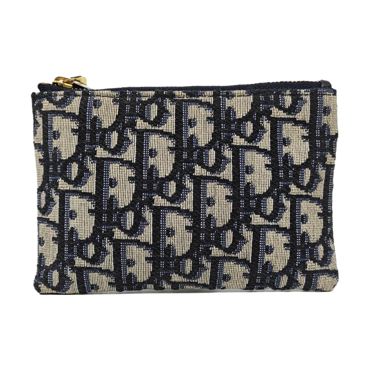 Oblique Canvas Wallet Blue